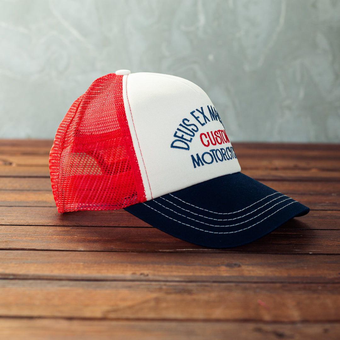 DEUS EX MACHINA - Canyons Trucker - Navy/Red