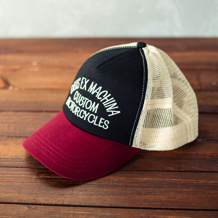 DEUS EX MACHINA - Canyons Trucker - SORT/RØD