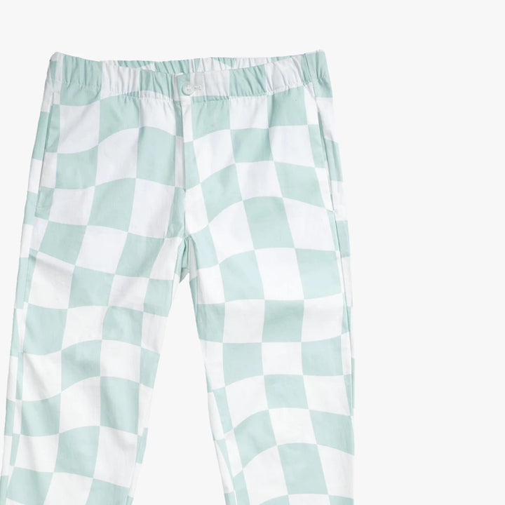 DUVIN - Trousers - Checker Beach Pant