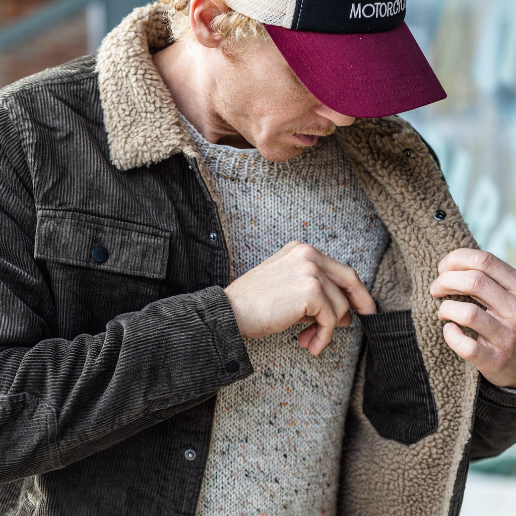 Roark - Hebrides Jacket - Brown Velvet