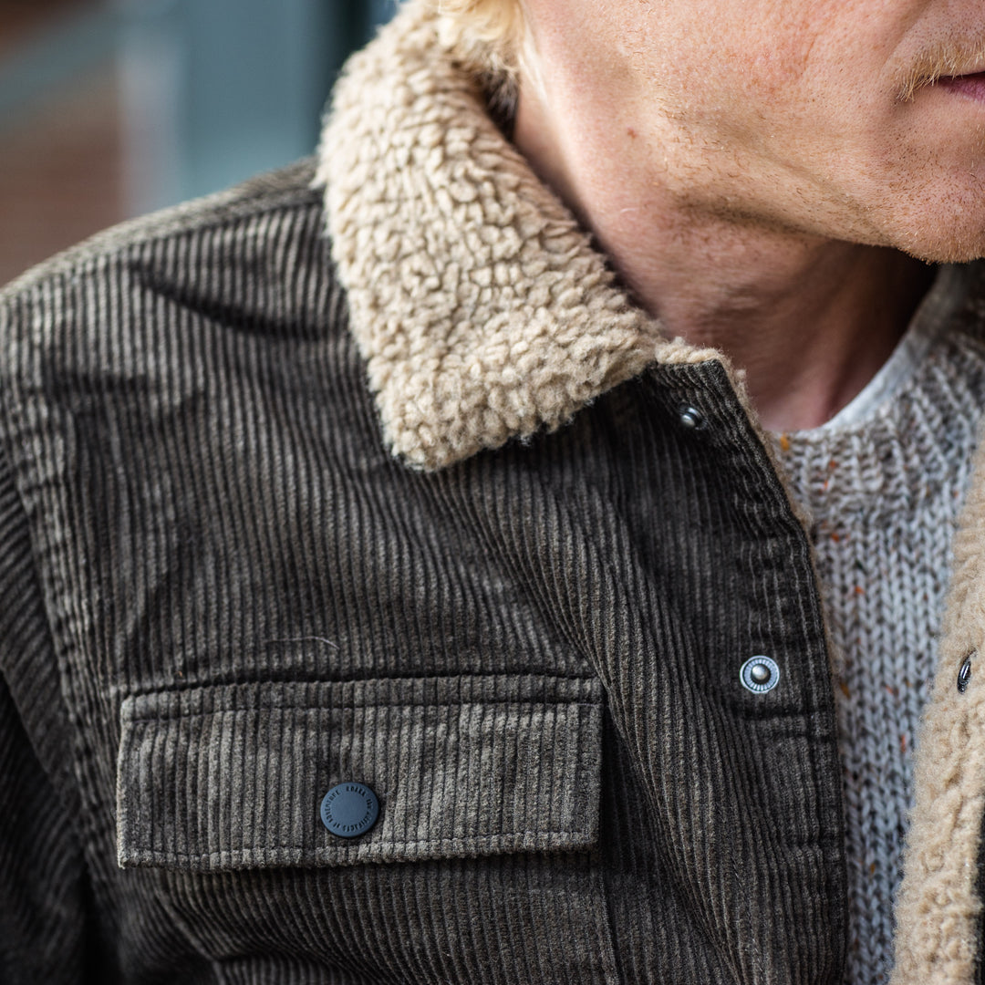 Roark - Hebrides Jacket - Brun Fløjl