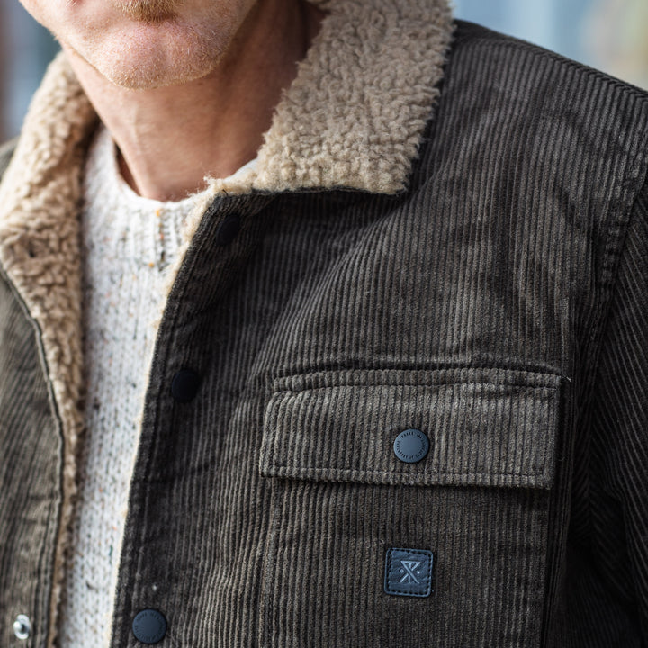 Roark - Hebrides Jacket - Brun Fløjl
