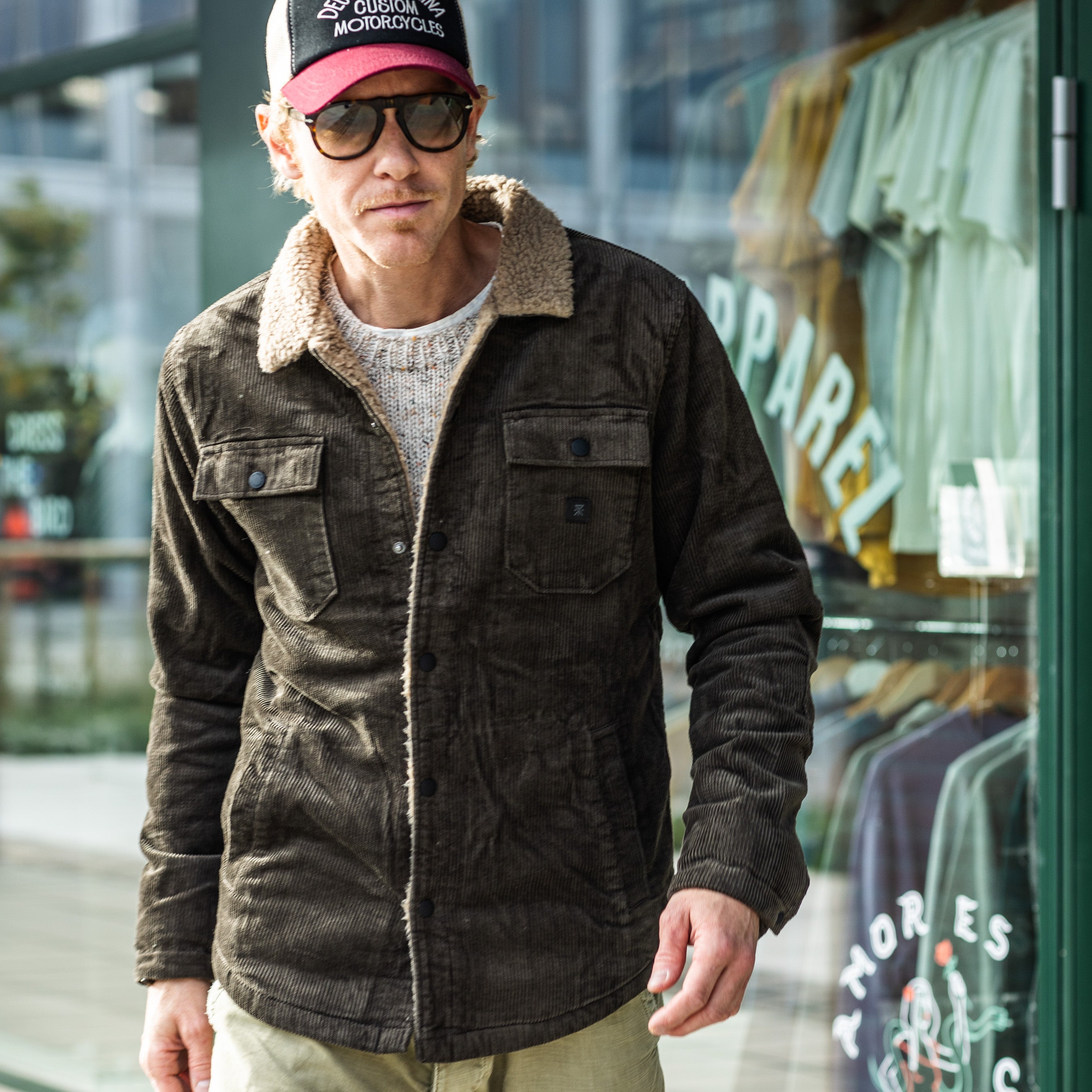 Roark - Hebrides Jacket - Brown Velvet