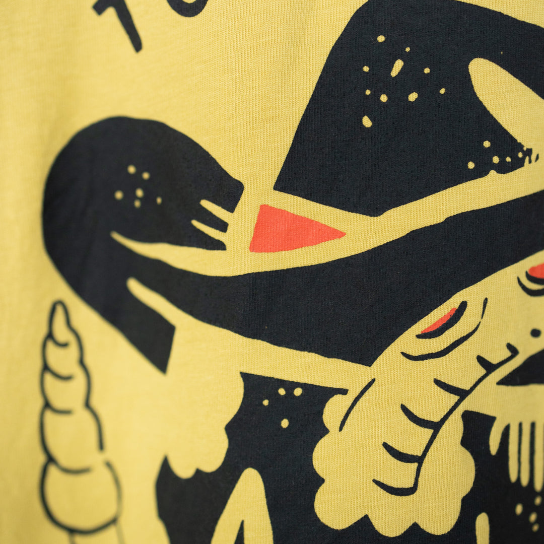 Iron and Resin - T-shirt - No Promises tee - Gul