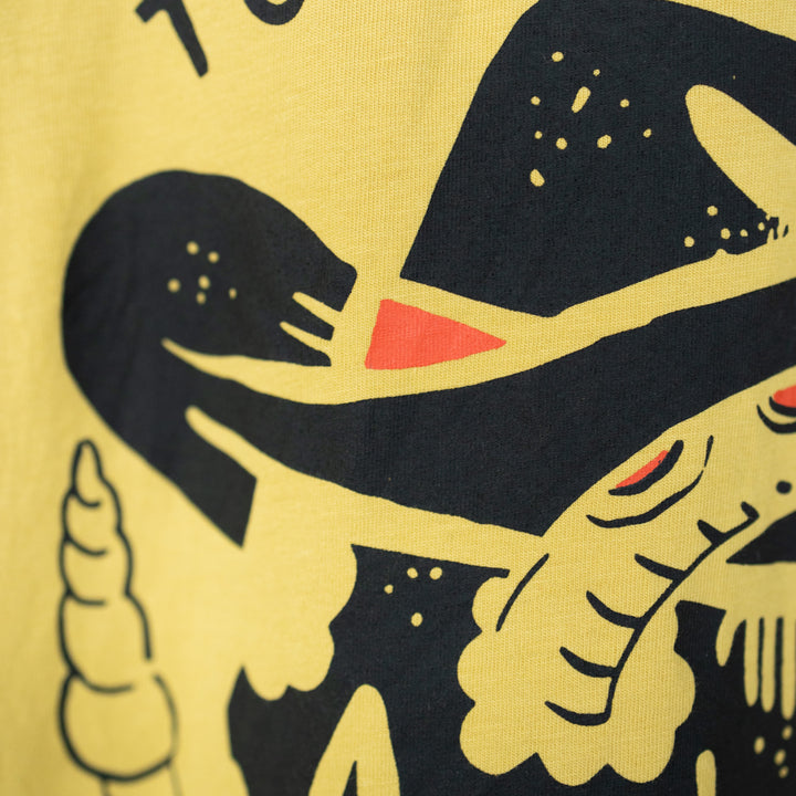 Iron and Resin - T-shirt - No Promises tee - Gul