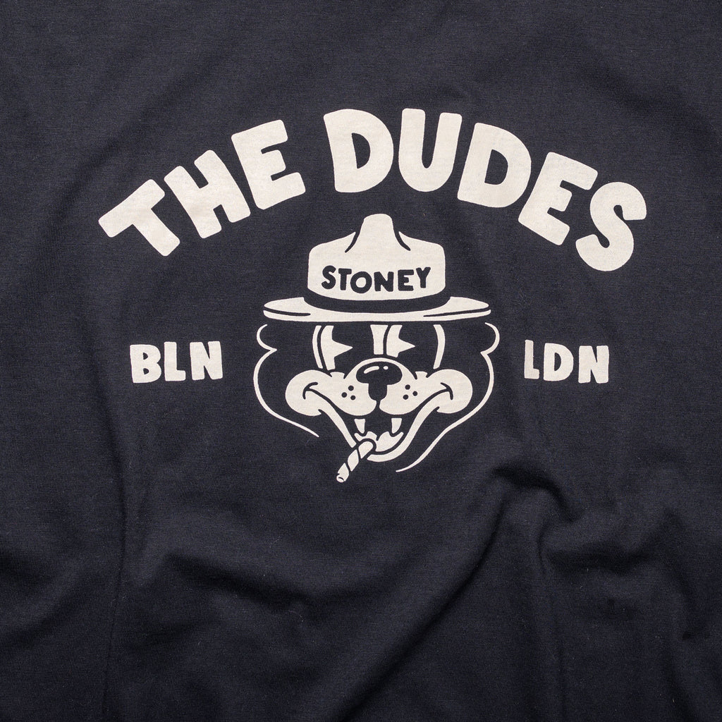 DUDES - T-shirt - Stoney - Sort