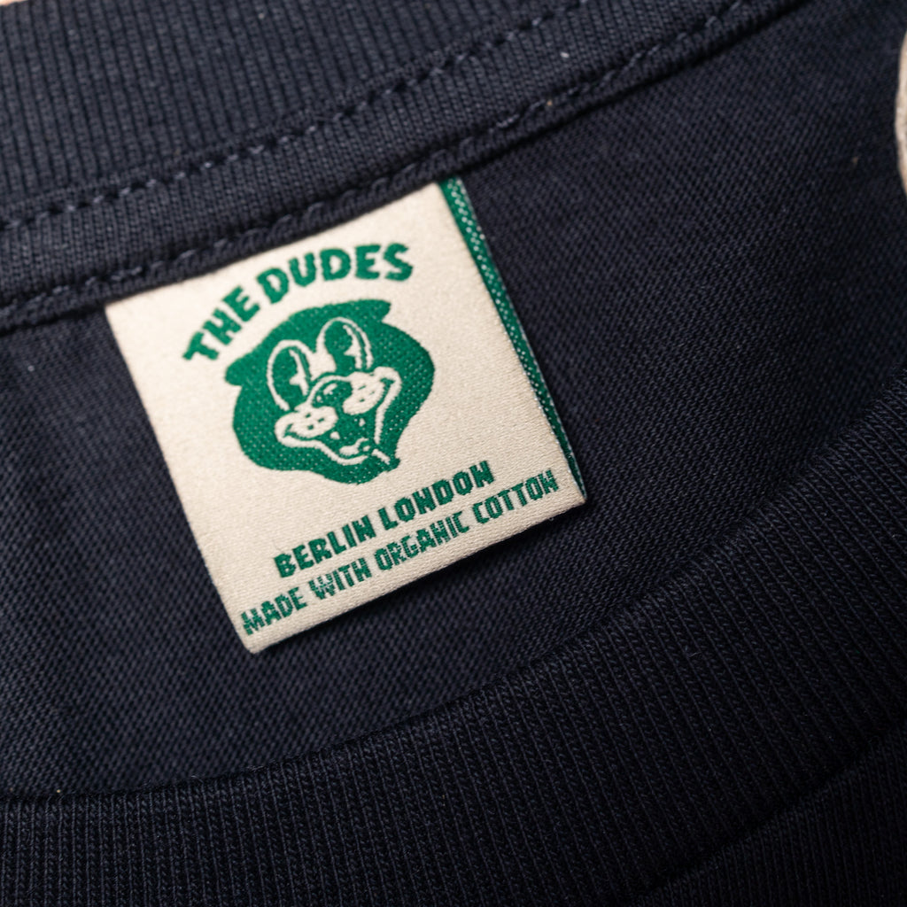DUDES - T-shirt - Stoney - Sort