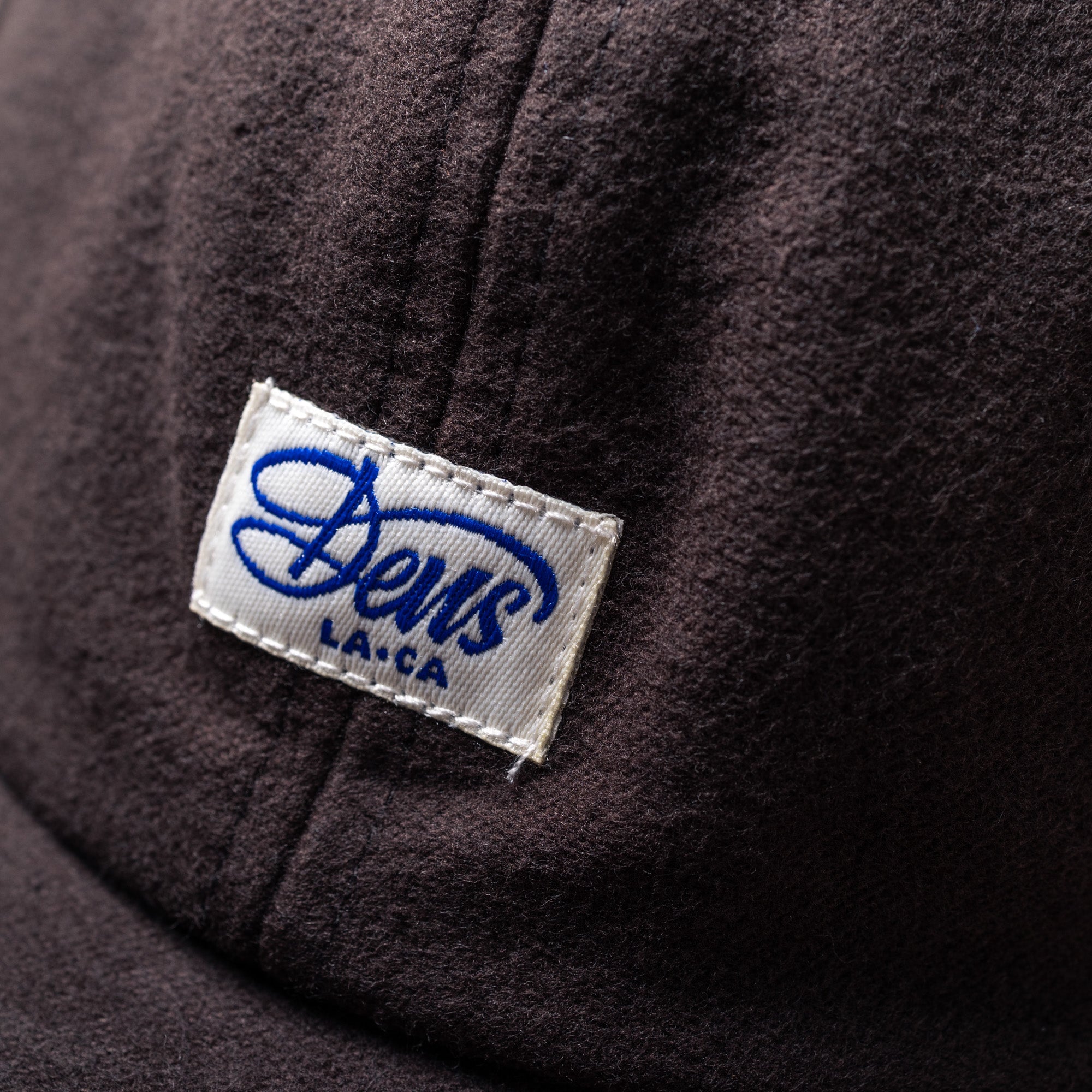 DEUS Ex Machina - Moleskin Cap - black/Brown