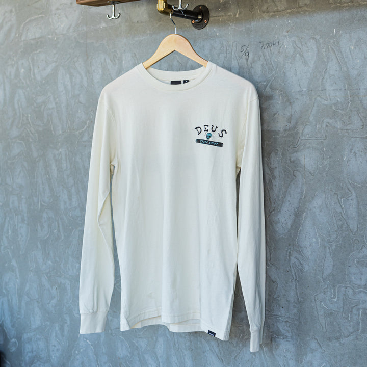 Deus Ex Machina - long sleeve SPEEDSHOP - Off-white
