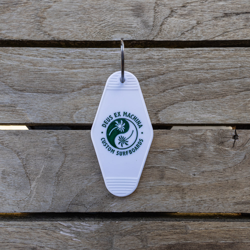 Deus Ex Machina -Motel Key - Keychain - White