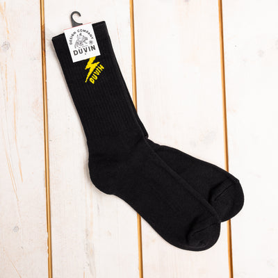 Duvin Design - socks - black LYN