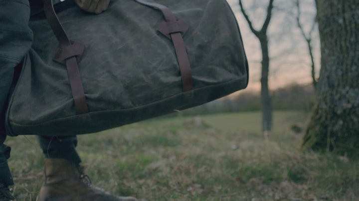 BRADLEY MOUNTAIN - The Rambler - Duffle bag - grøn