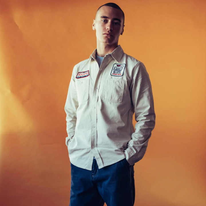 DEUS EX MACHINA - Speed Shop Shirt - Dirty White