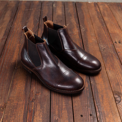 TEN POINTS - Chelsea boots - New Mercury - Dark Brown leather