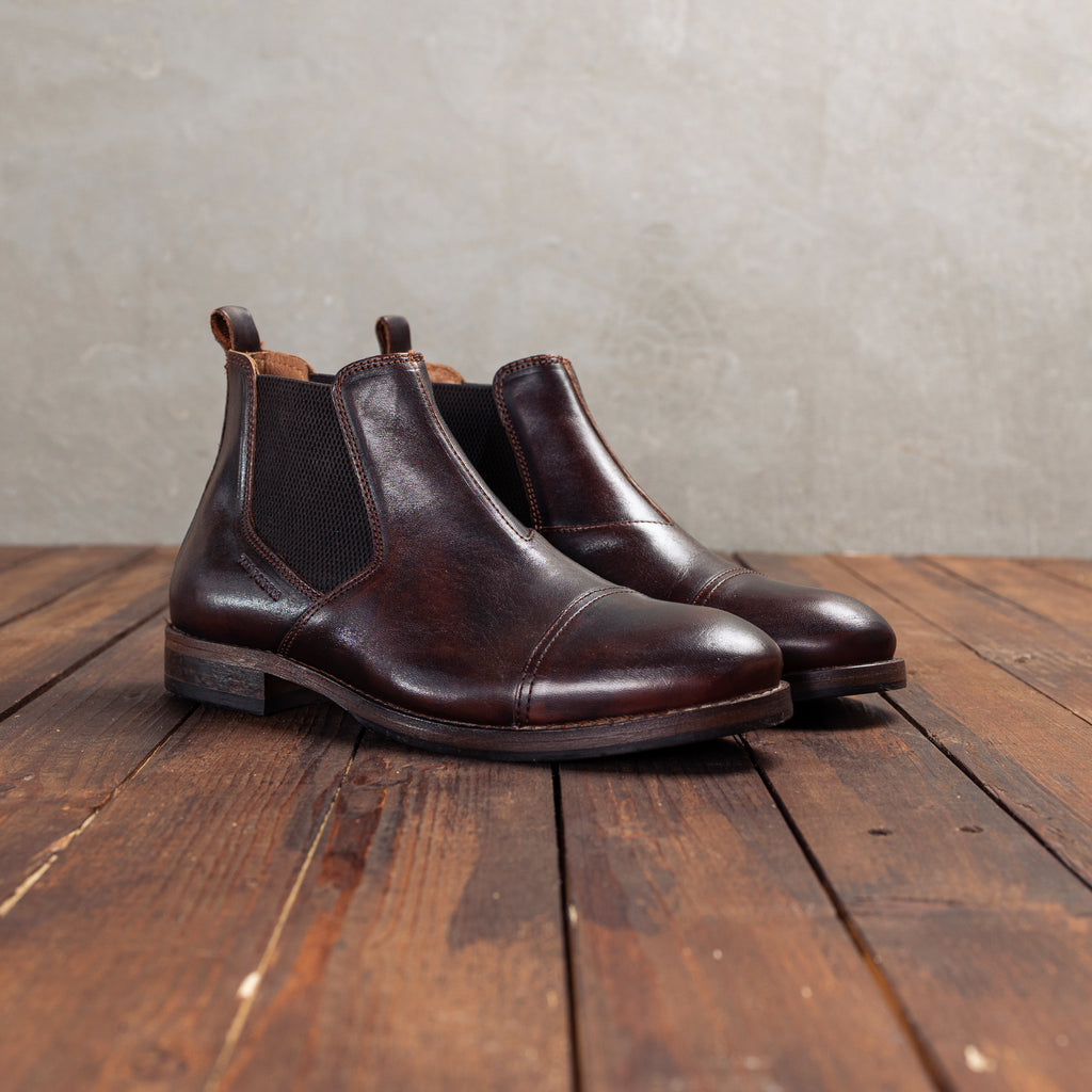 TEN POINTS - Chelsea boots - New Mercury - Dark Brown leather