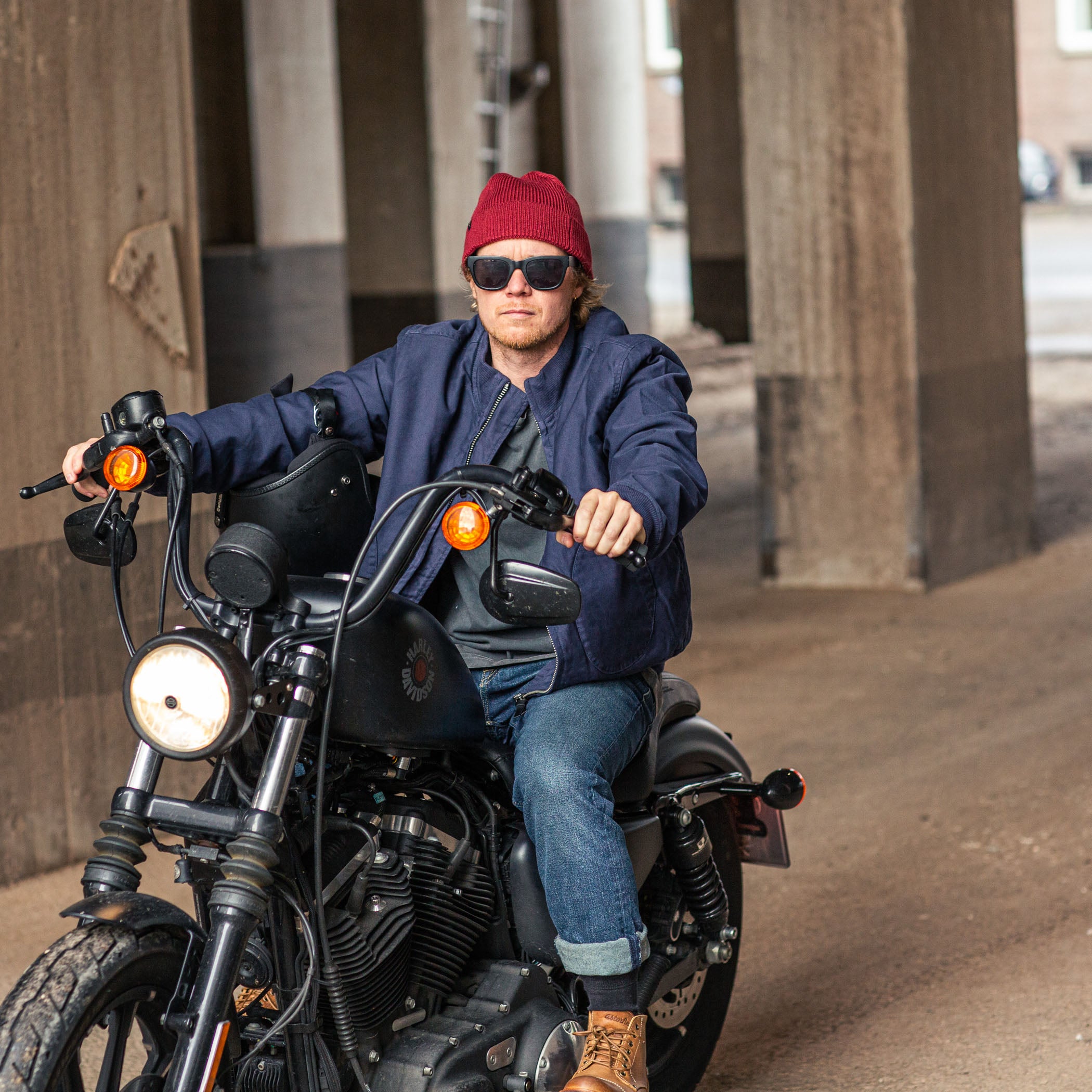 DEUS EX MACHINA - Naval Deck Jacket - Navy