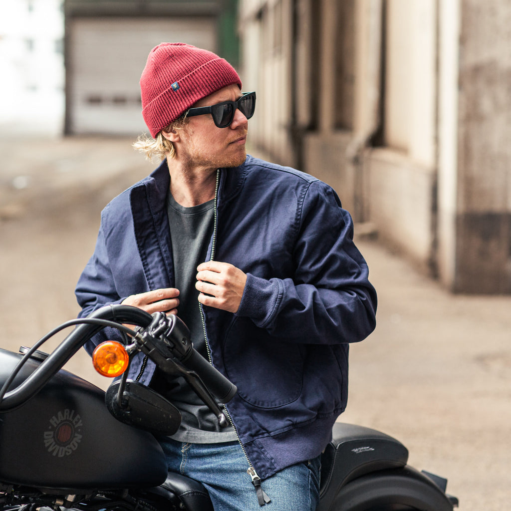 DEUS EX MACHINA - Naval Deck Jacket - Navy