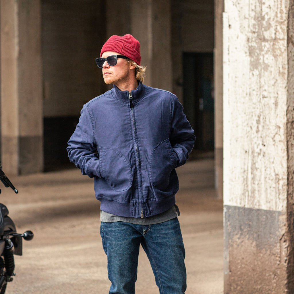 DEUS EX MACHINA - Naval Deck Jacket - Navy