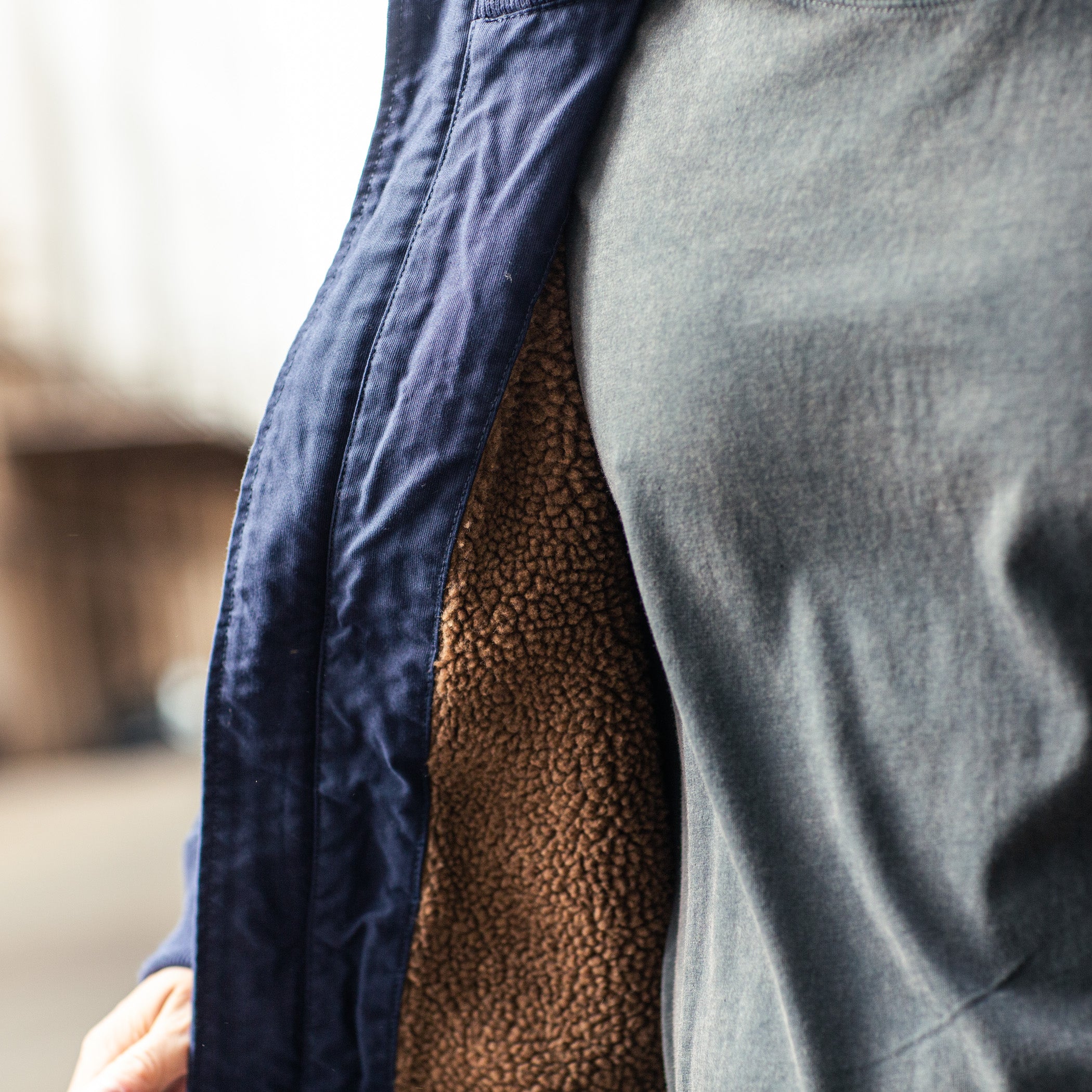 DEUS EX MACHINA - Naval Deck Jacket - Navy