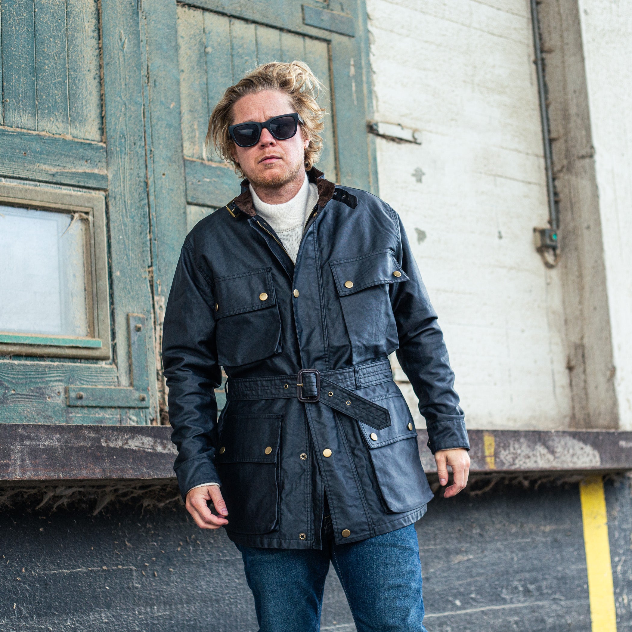 DEUS EX MACHINA - Trials Jacket - Dry-Waxed cotton