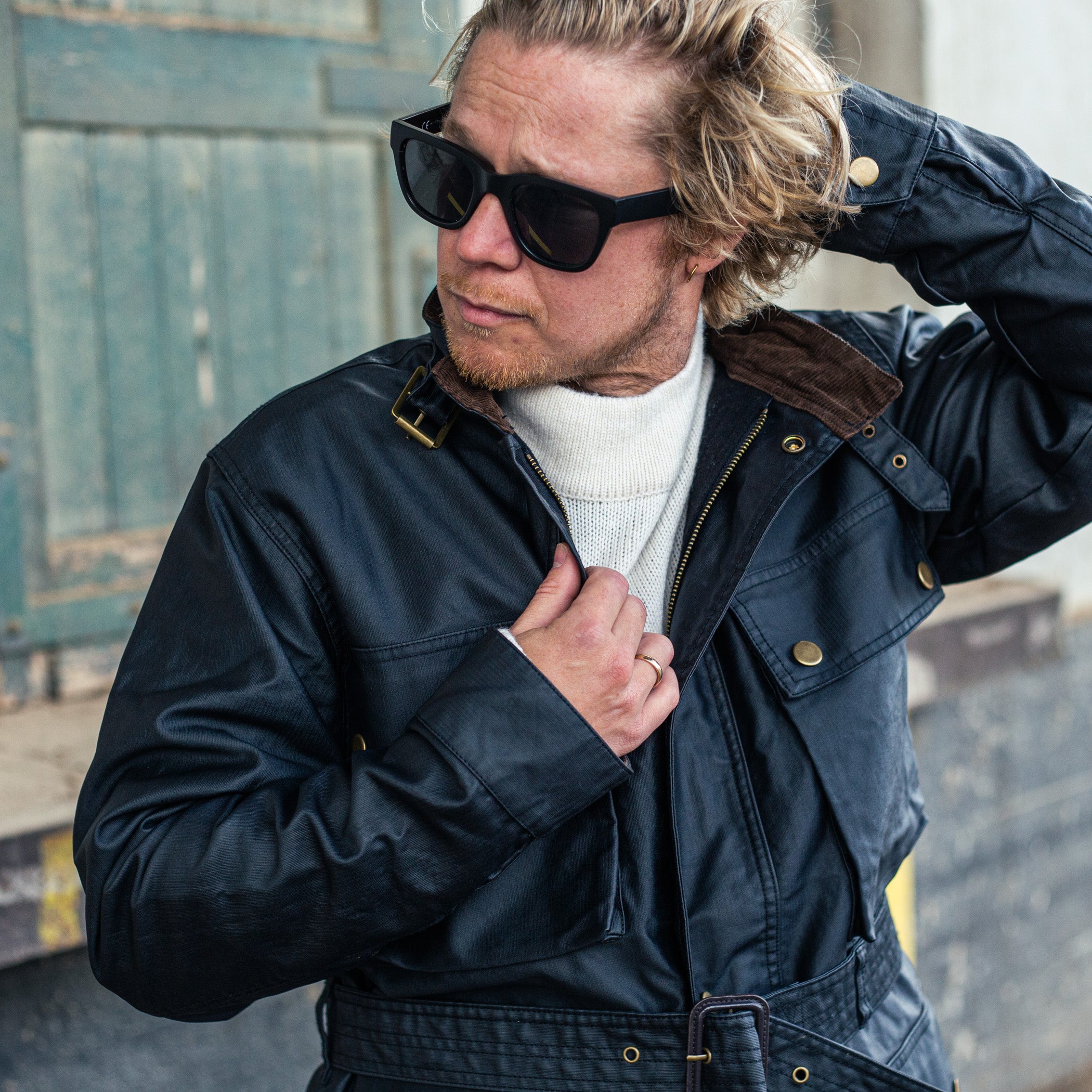 DEUS EX MACHINA - Trials Jacket - Dry-Waxed cotton