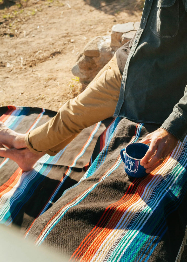 Iron & Resin - Del Sol Blanket - AQUA