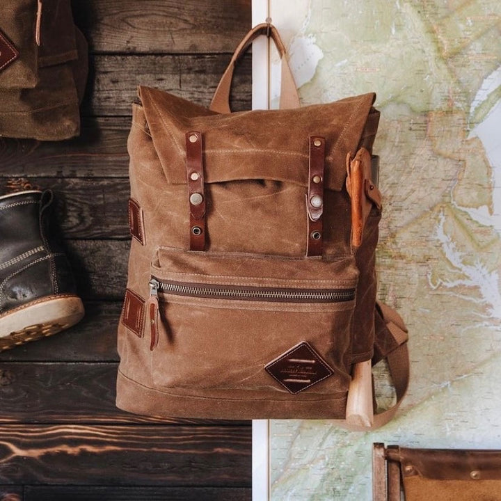 BRADLEY MOUNTAIN - Muir Pack - Rygsæk - Brun - "Brushed brown"