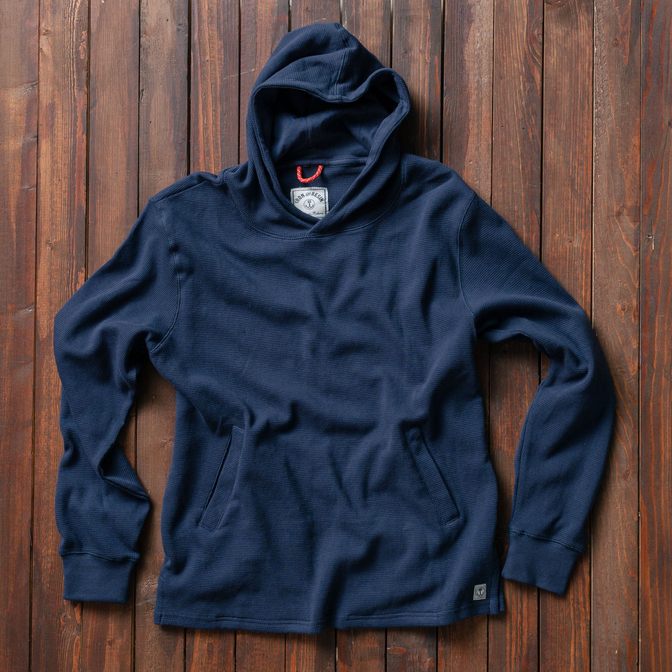Iron & Resin - Keanu Hoodie - Navy blue