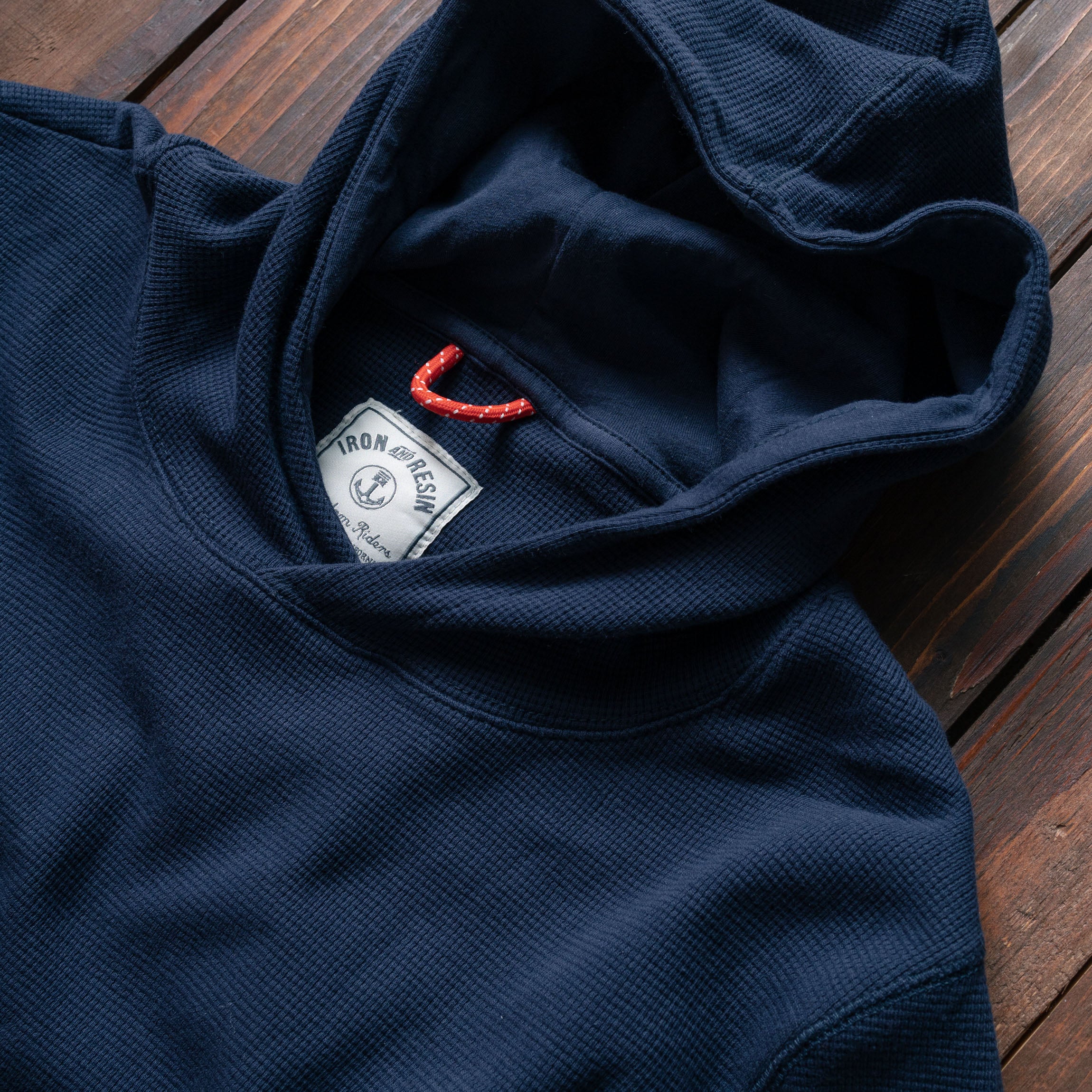 Iron & Resin - Keanu Hoodie - Navy blue