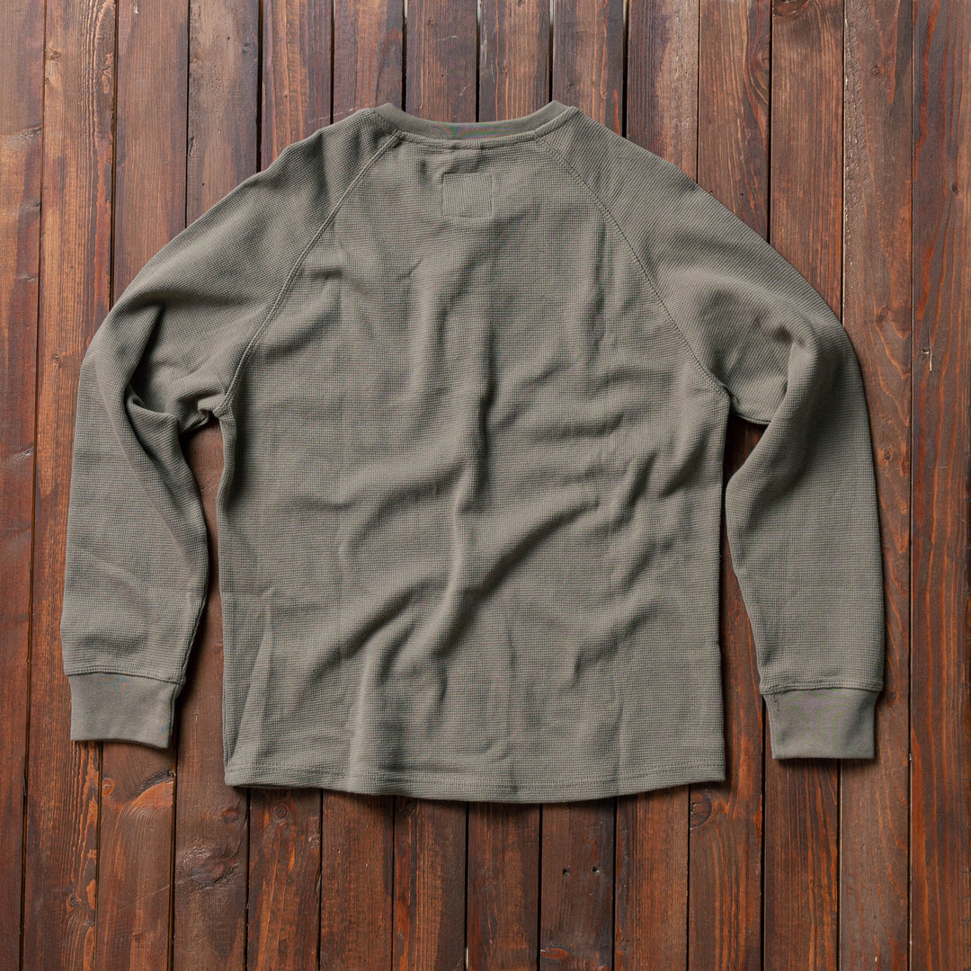 Iron & Resin - Michigan Henley - Olive grøn