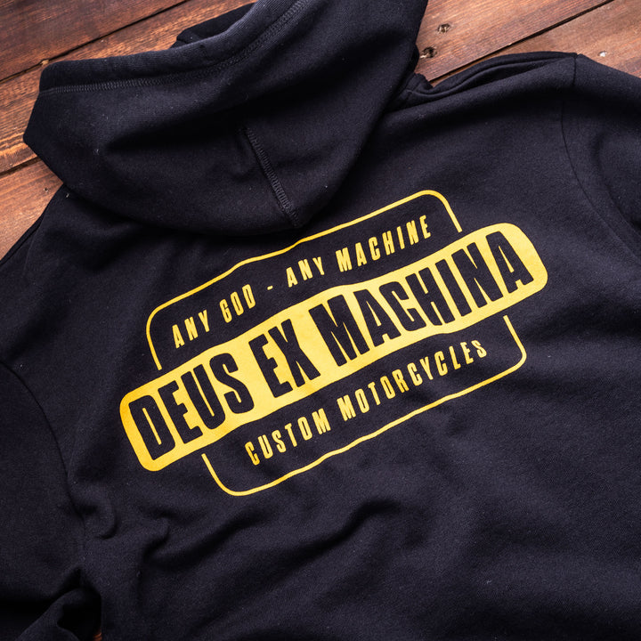 DEUS EX MACHINA - "Grip Tape" Hoodie - Black