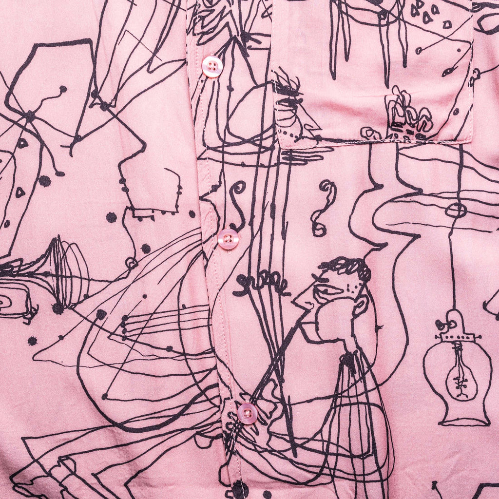 DEUS - RG Cato Short Sleeve Shirt - Zephyr Pink