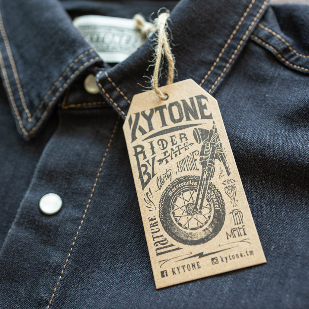KYTONE - Overshirt - Black Denim