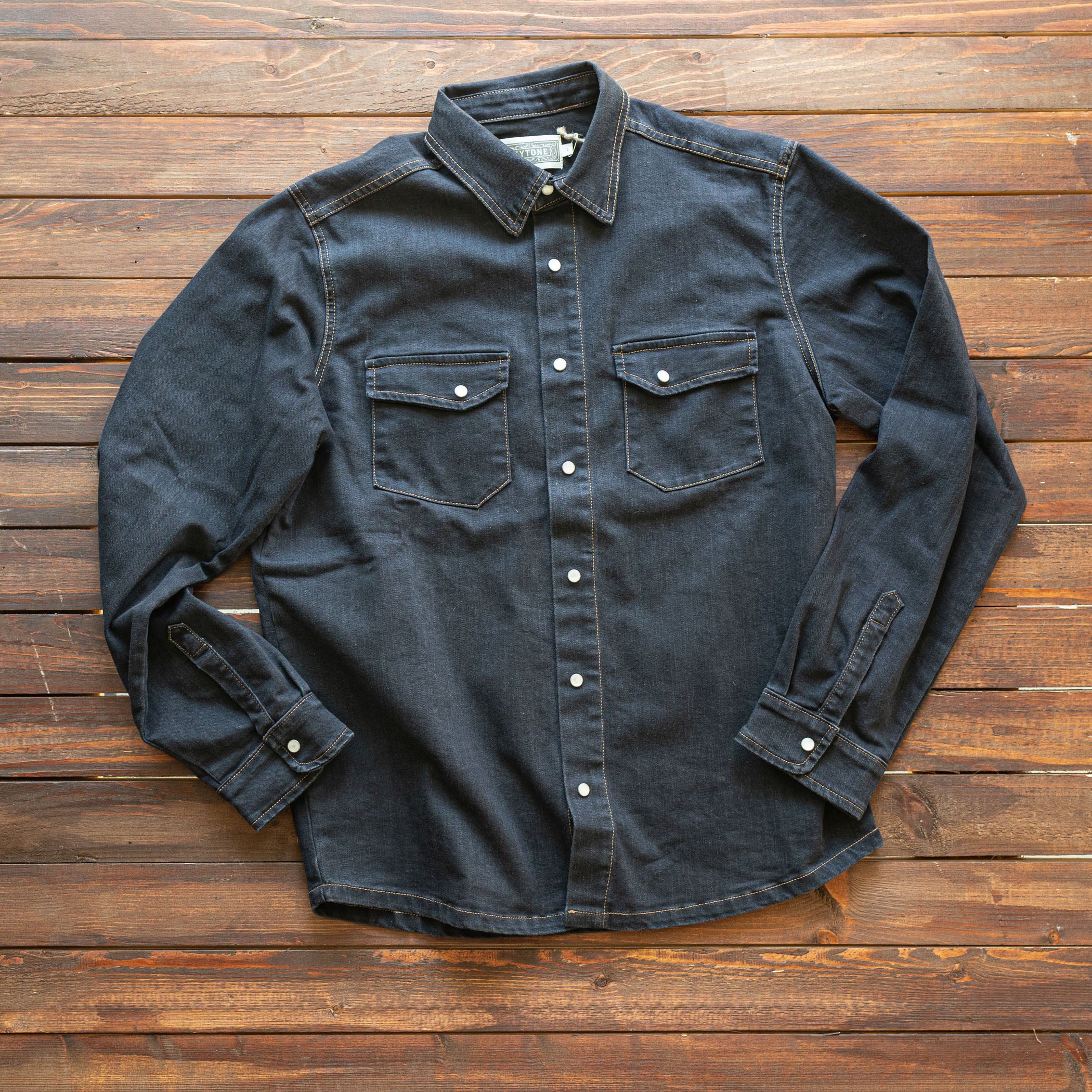 KYTONE - Overshirt - Black Denim