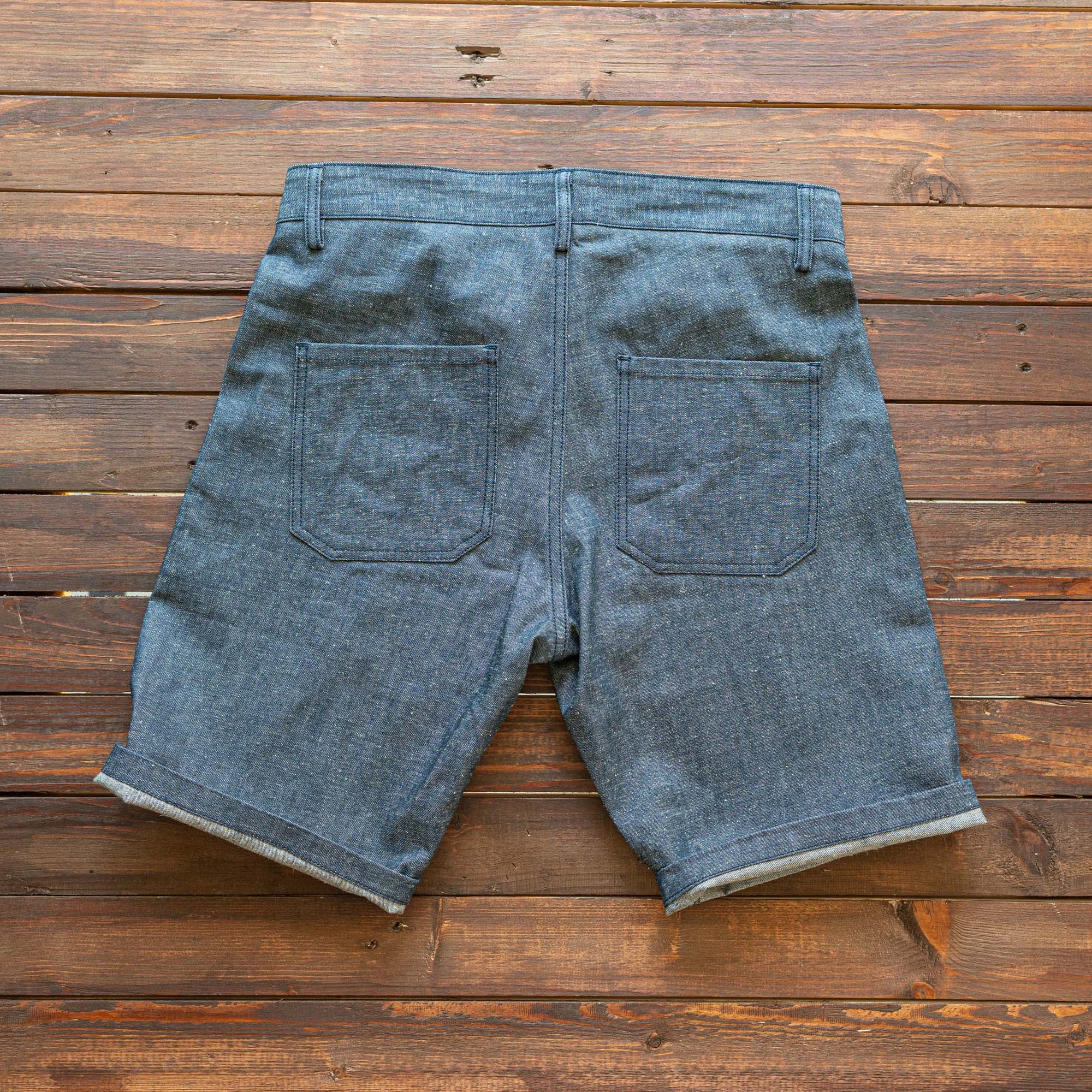 Kytone - Denim Shorts - Blå selvedge