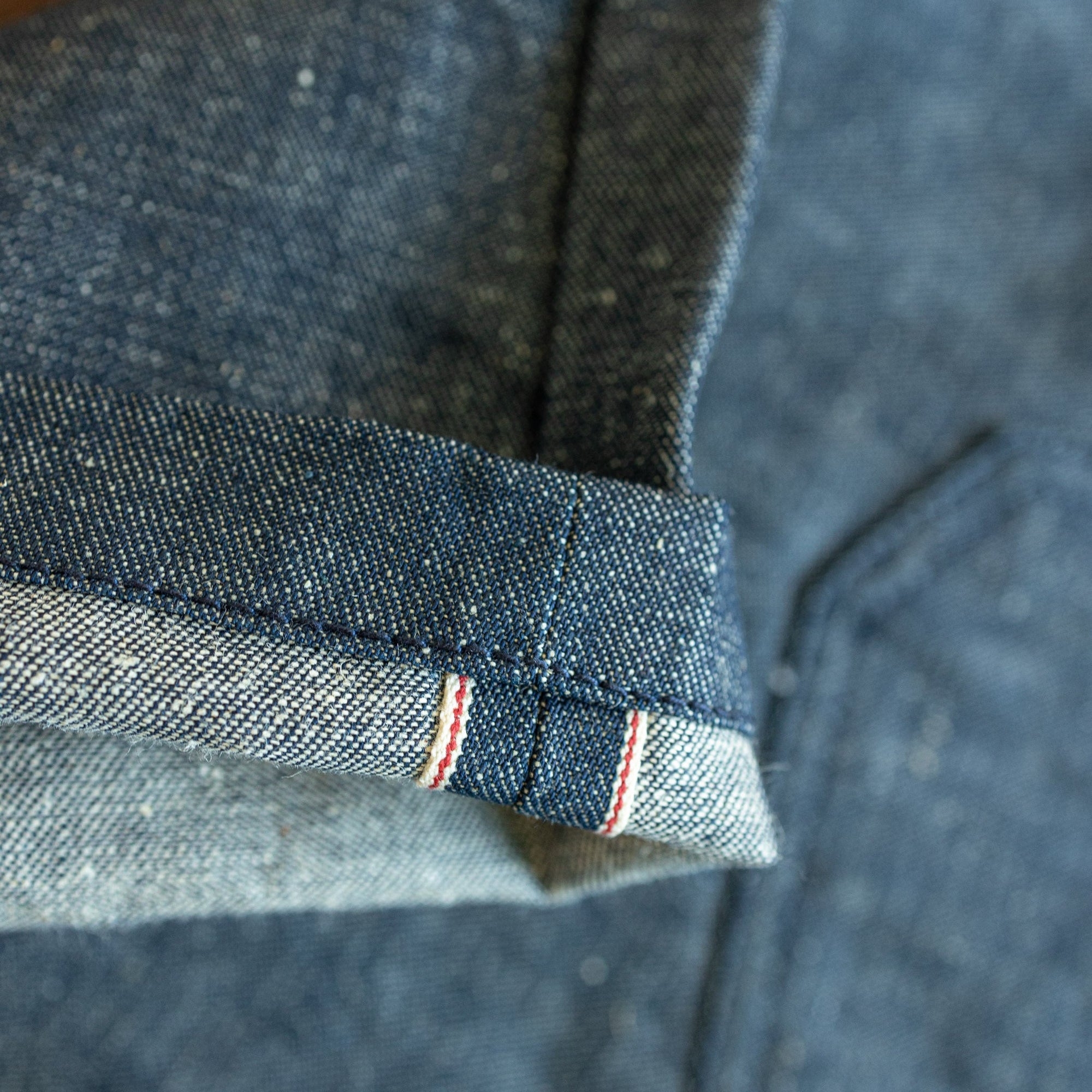 Kytone - Denim Shorts - Blå selvedge