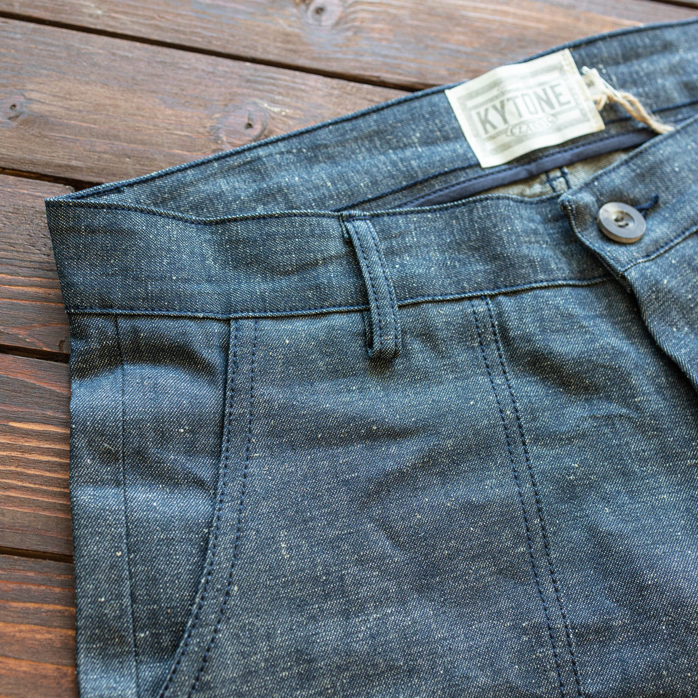 Kytone - Denim Shorts - Blue selvedge