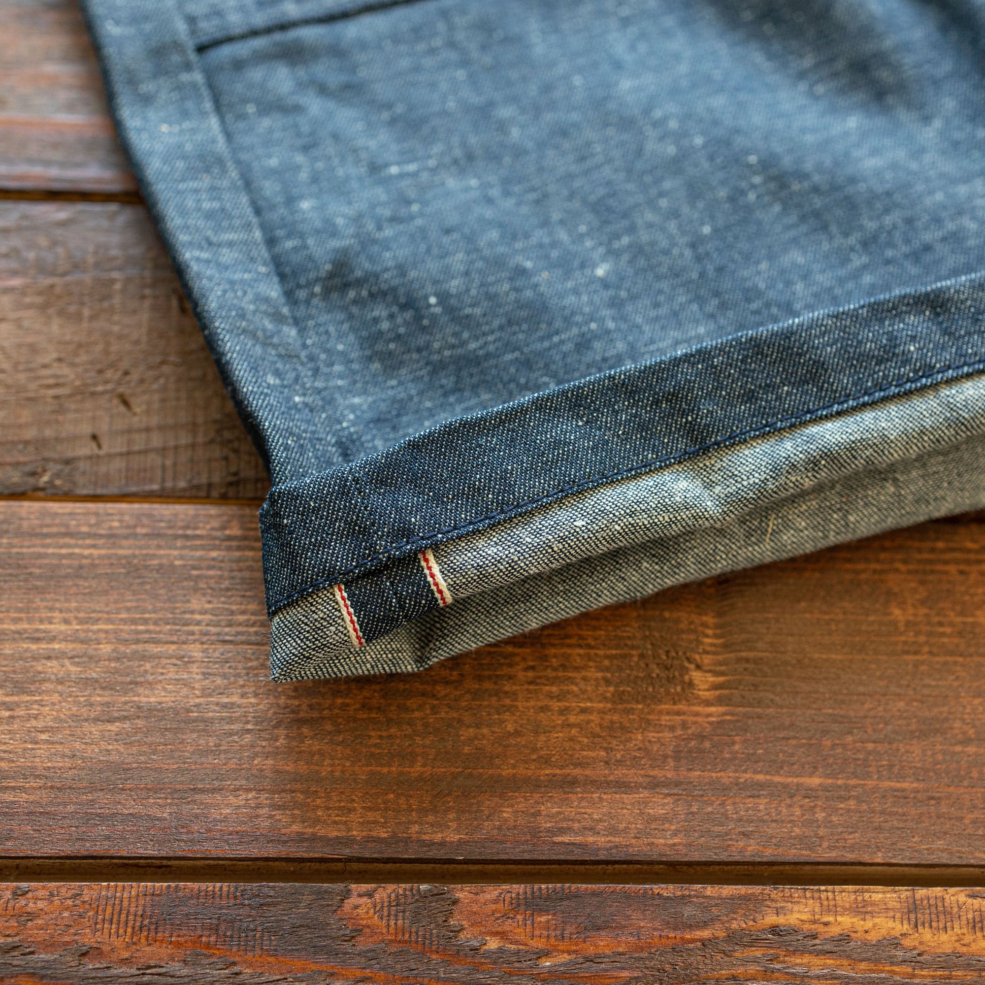 Kytone - Denim Shorts - Blå selvedge