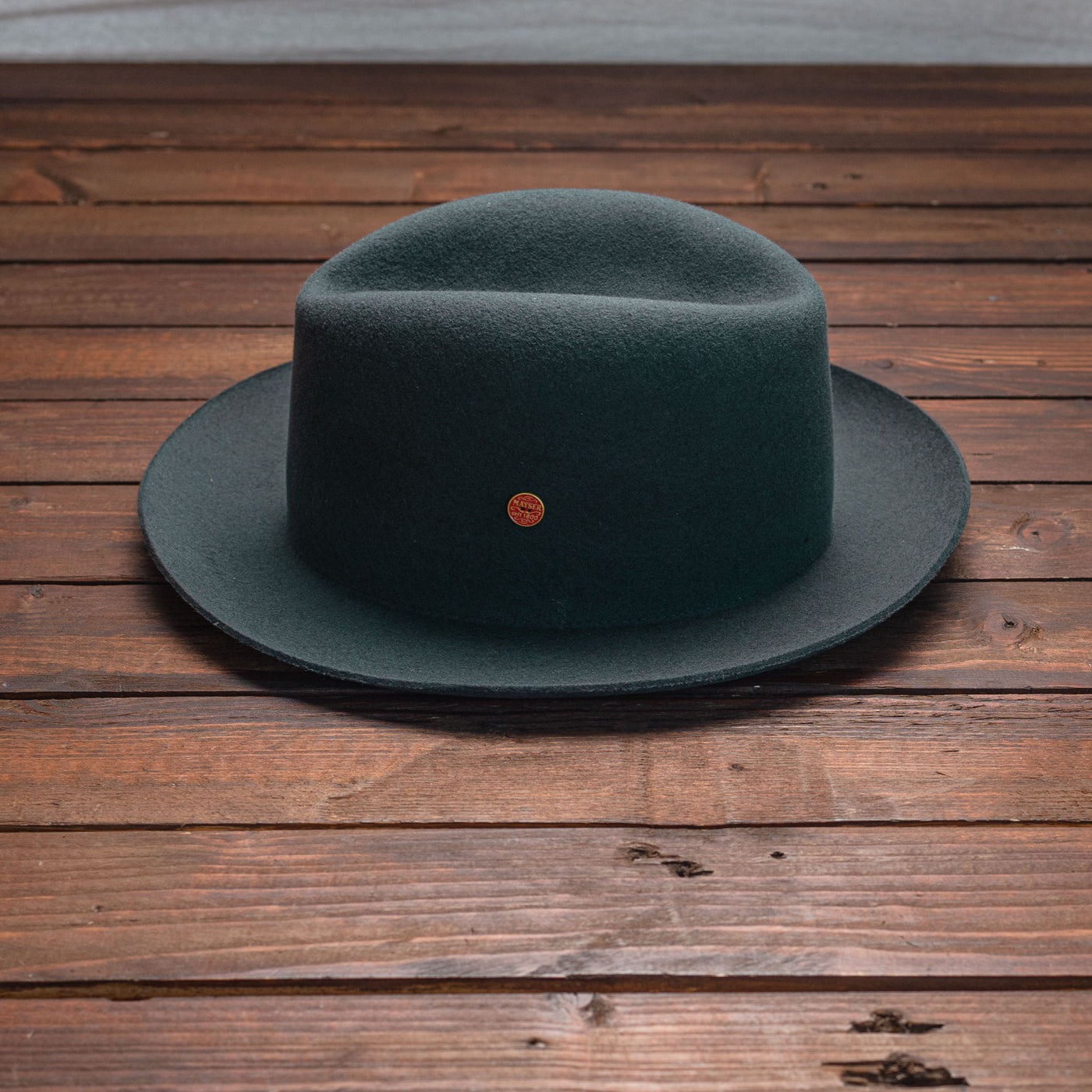 Mayser - Wool Felt Hat -"VICTOR"Petroleum Green