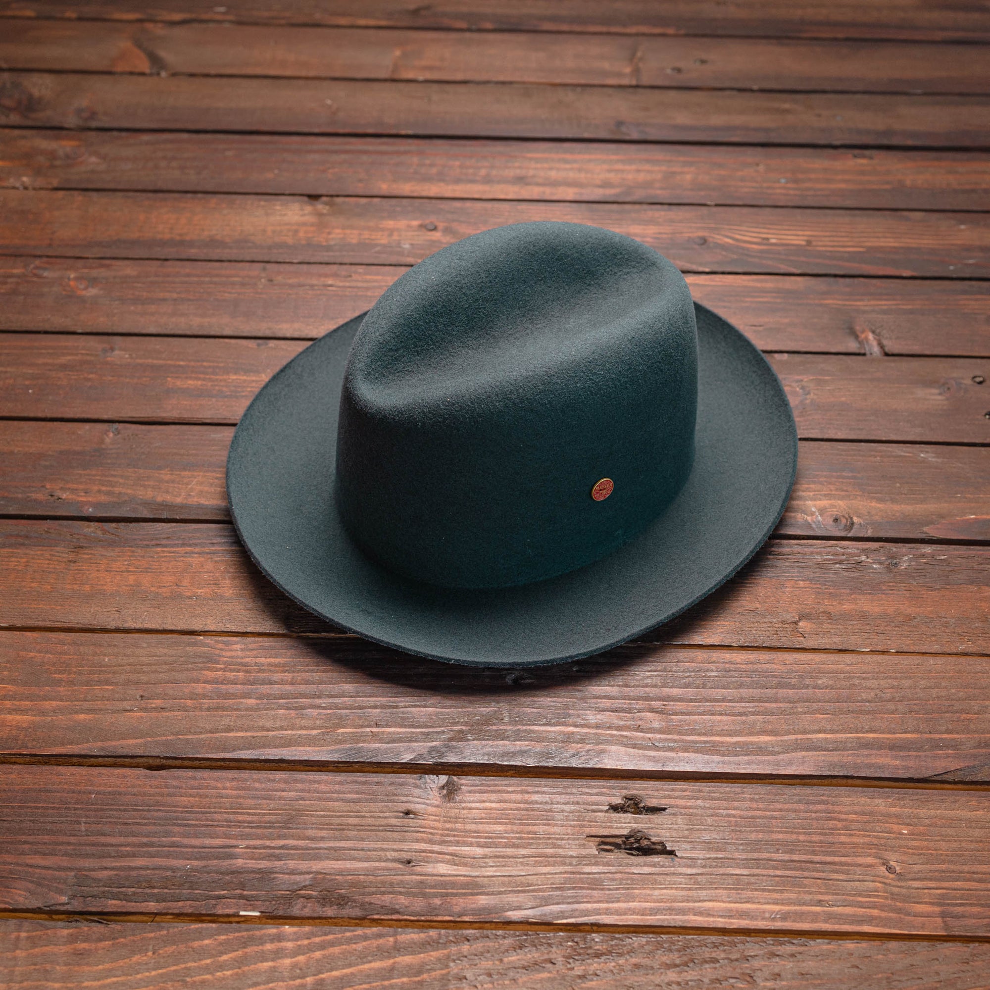 Mayser - Wool Felt Hat -"VICTOR"Petroleum Green