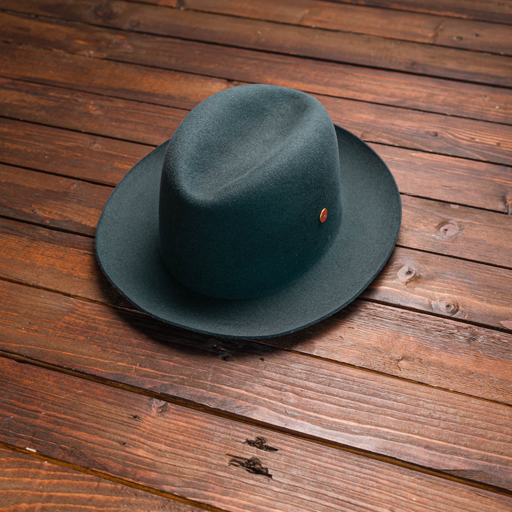 Mayser - Wool Felt Hat -"VICTOR"Petroleum Green