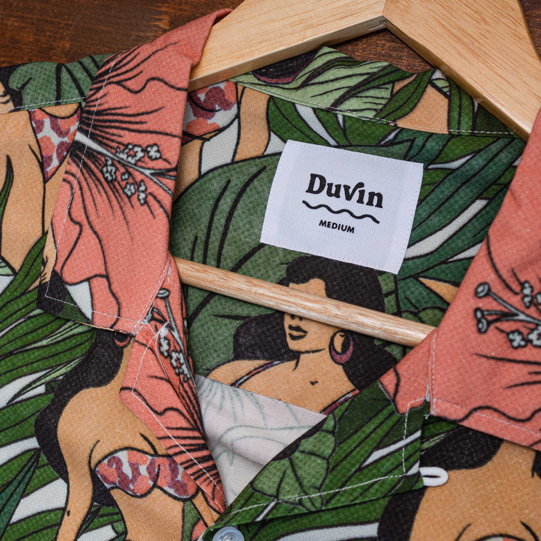 Duvin Design - Hawaiiskjorte - Beach Babes