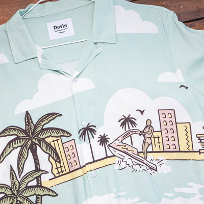 Duvin Design - Hawaiskjorte - COASTAL
