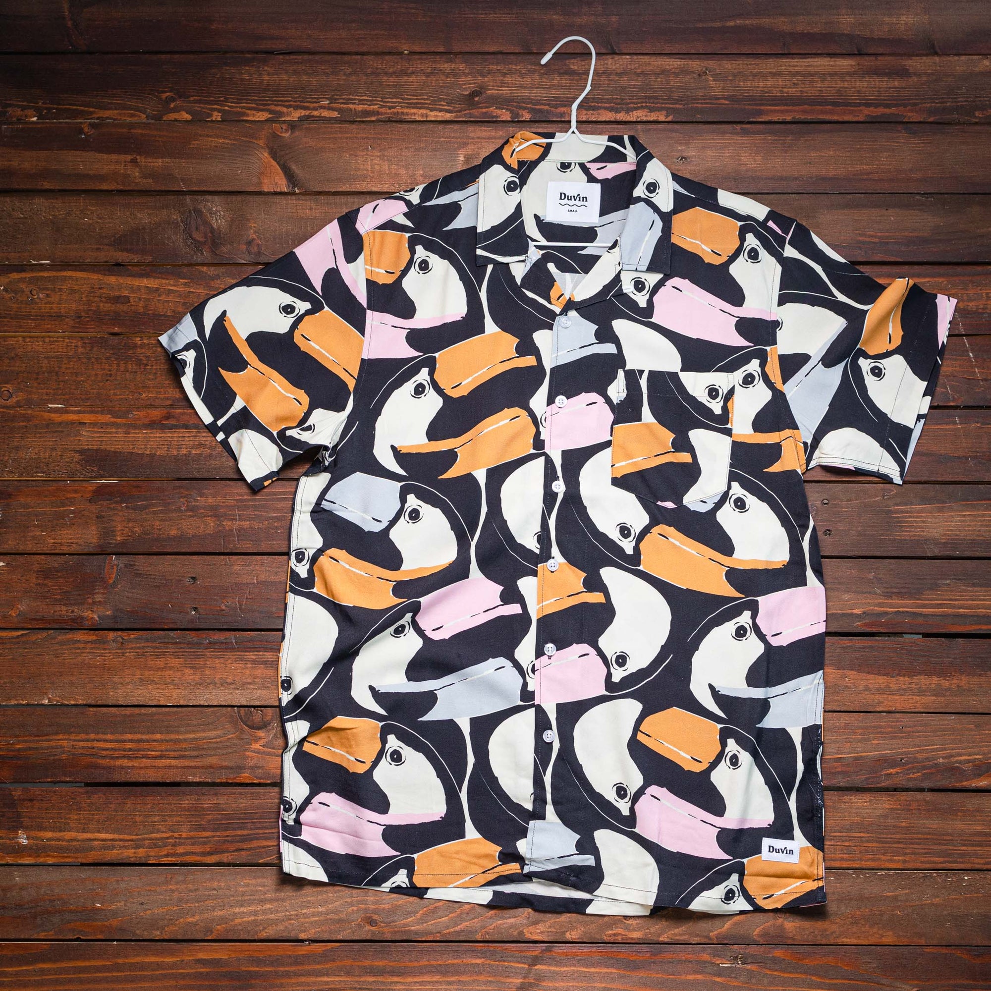 Duvin Design - Hawaiskjorte - Toucan