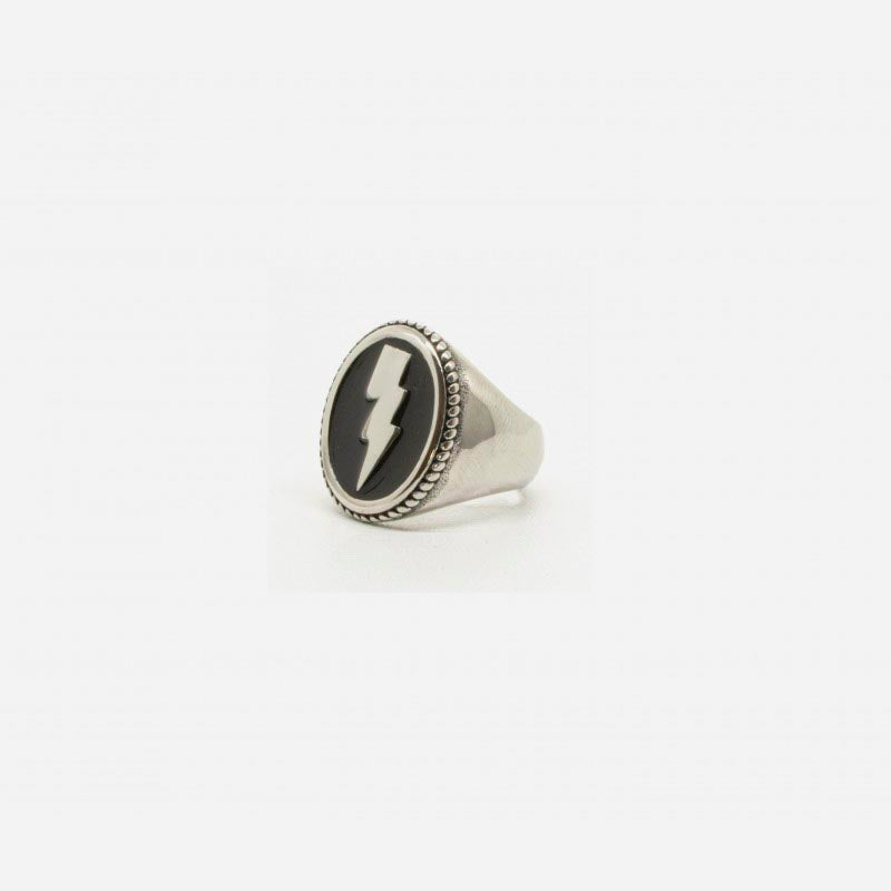 Ring - Oval-signet-ring "Flash"