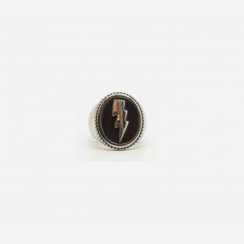 Ring - Oval-signet-ring "Flash"