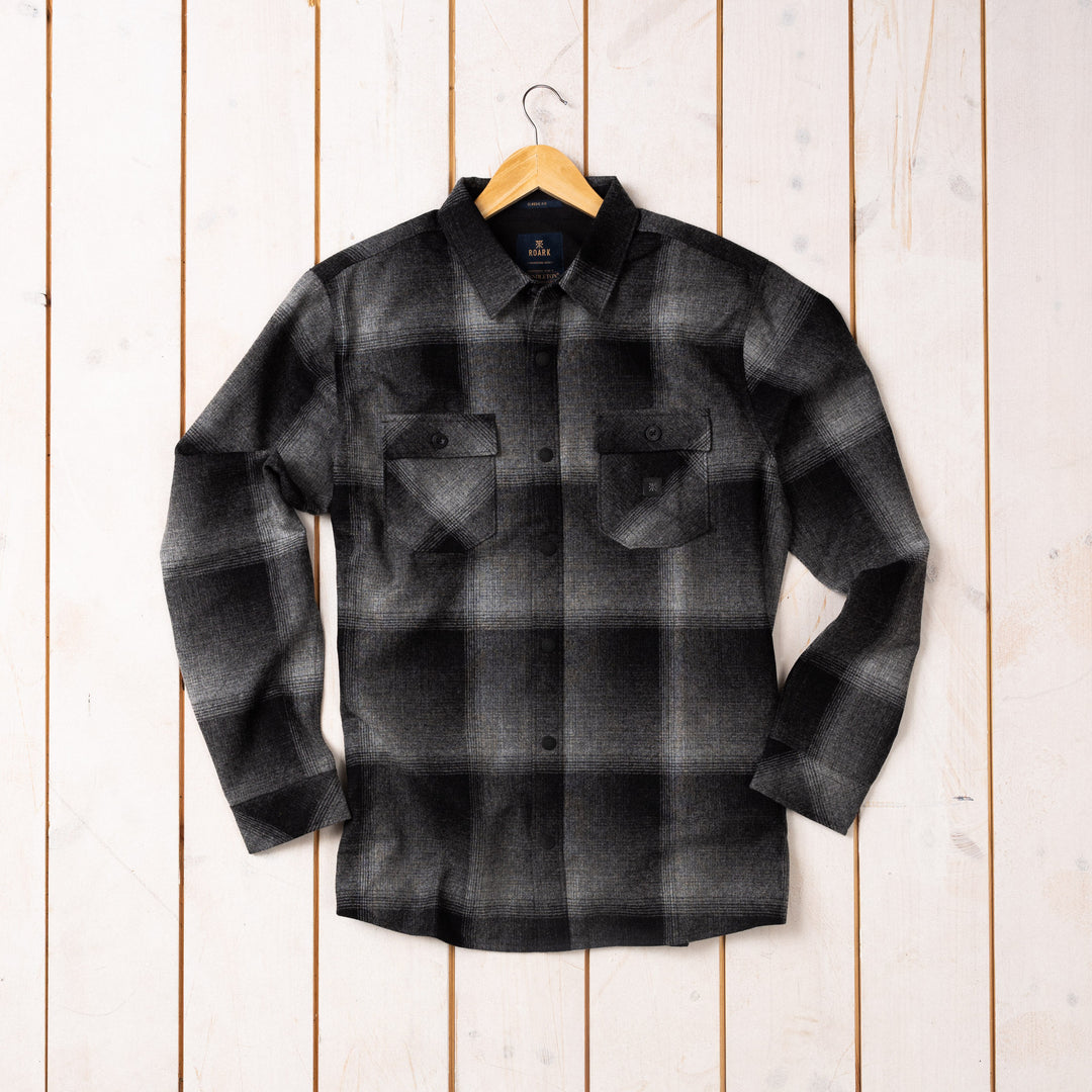 ROARK X PENDLETON - NORDSMAN CHARCOAL - 100% Wool