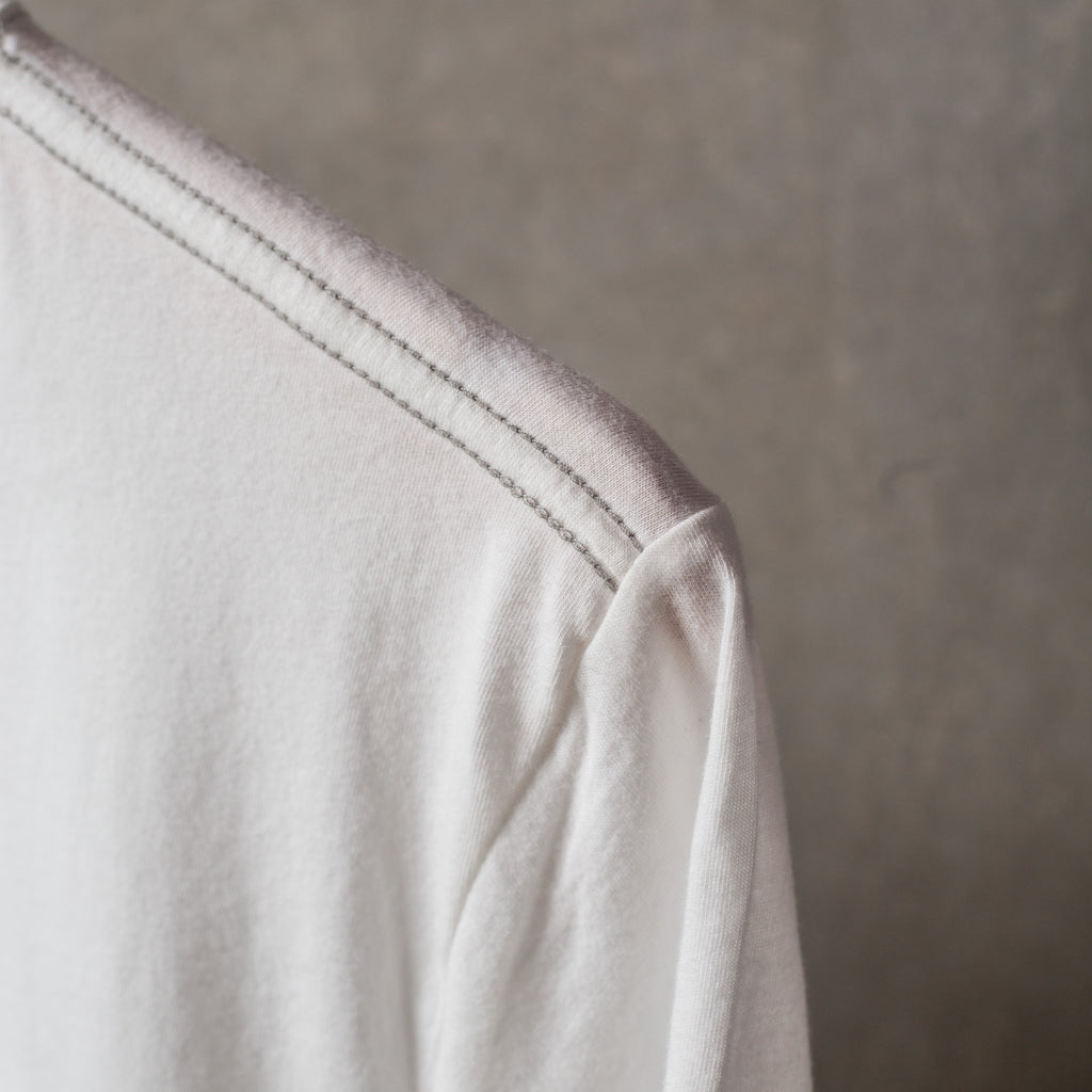 ROARK - WELL WORN LIGHT WEIGHT ORGANIC - Hvid