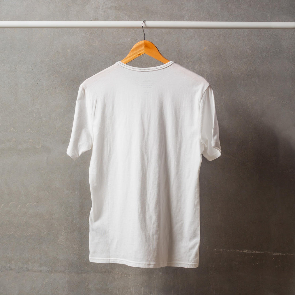 ROARK - WELL WORN LIGHT WEIGHT ORGANIC - Hvid