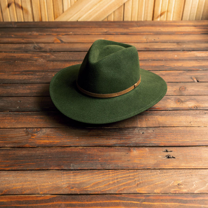 Roark x Pendleton Range Fedora - Grøn uld